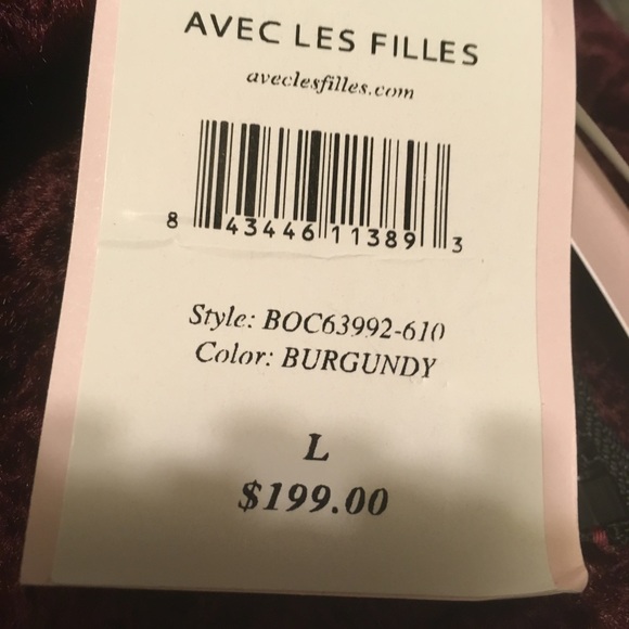 Avec Les Filles Moto Jacket NWT - Picture 6 of 7